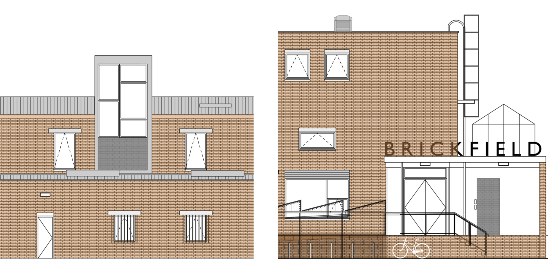 Sarah-Wigglesworth-Architects Brickfield-Studios Elevations