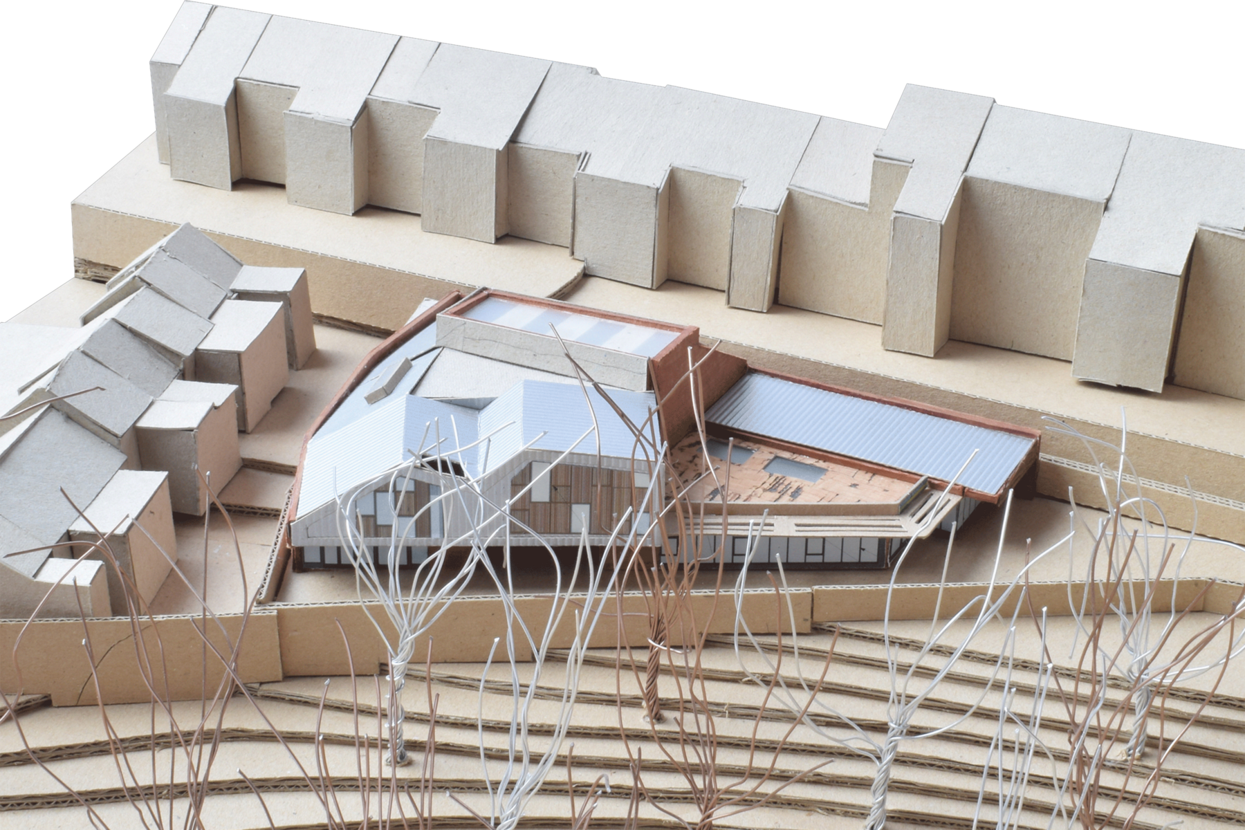Sarah Wigglesworth Architects Highbury Roundhouse Model 2024