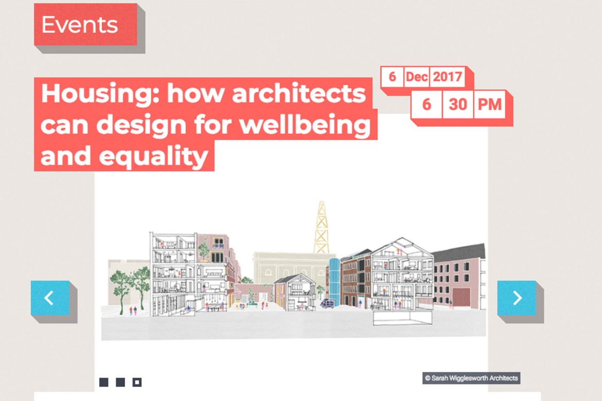 Sarah-Wigglesworth-Architects Wellbeing-event