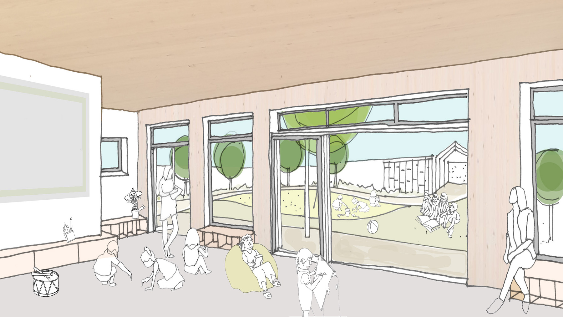 Sarah-Wigglesworth-Architects Portland-Nursery Internal-View-1 1800-slide